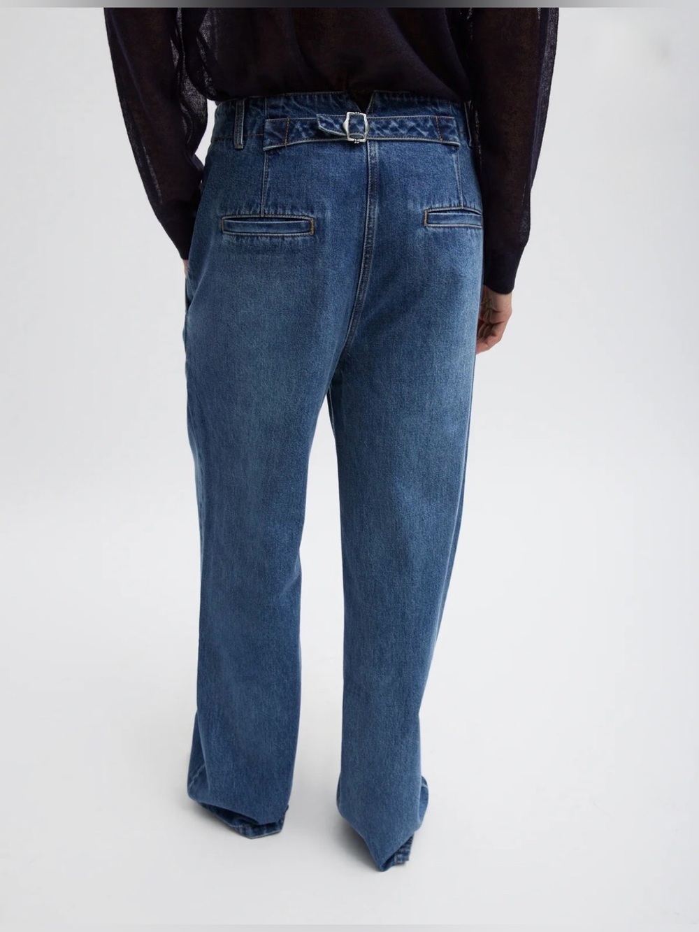 Tibi Spring Denim Barry Jean - Picture 3 of 5